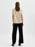 Selected EMBROIDERED KNITTED VEST, Sandshell, highres - 16079573_Sandshell_004.jpg