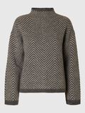 Selected HERRINGBONE WOOL BLEND JUMPER, Medium Grey Melange, highres - 16096952_MediumGreyMelange_1169756_001.jpg