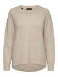 Selected PETITE KNITTED PULLOVER, Birch, highres - 16082174_Birch_988440_001.jpg