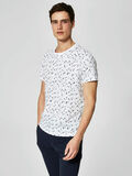 Selected PRINTED - T-SHIRT, Bright White, highres - 16061855_BrightWhite_003.jpg