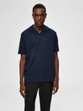 Selected REGULAR FIT POLO SHIRT, Sky Captain, highres - 16073207_SkyCaptain_003.jpg