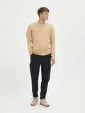 Selected LANGÄRMELIGER PULLOVER, Lattè, highres - 16079774_Latt_853600_005.jpg