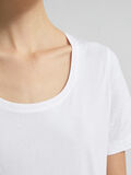 Selected CREW NECK T-SHIRT, Bright White, highres - 16077339_BrightWhite_006.jpg