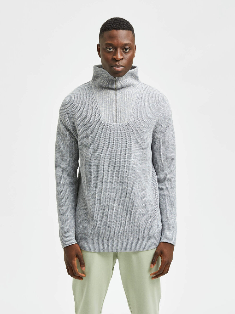 Selected LANGERMET STRIKKET PULLOVER, Tradewinds, highres - 16082950_Tradewinds_906056_003.jpg