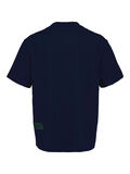 Selected LÄSSIGES T-SHIRT, Navy Blazer, highres - 16083412_NavyBlazer_002.jpg