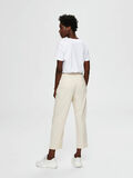 Selected MID WAIST CROPPED - TROUSERS, Sandshell, highres - 16071542_Sandshell_004.jpg