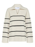 Selected OVERSIZED KNITTED PULLOVER, Birch, highres - 16089179_Birch_1016148_001.jpg