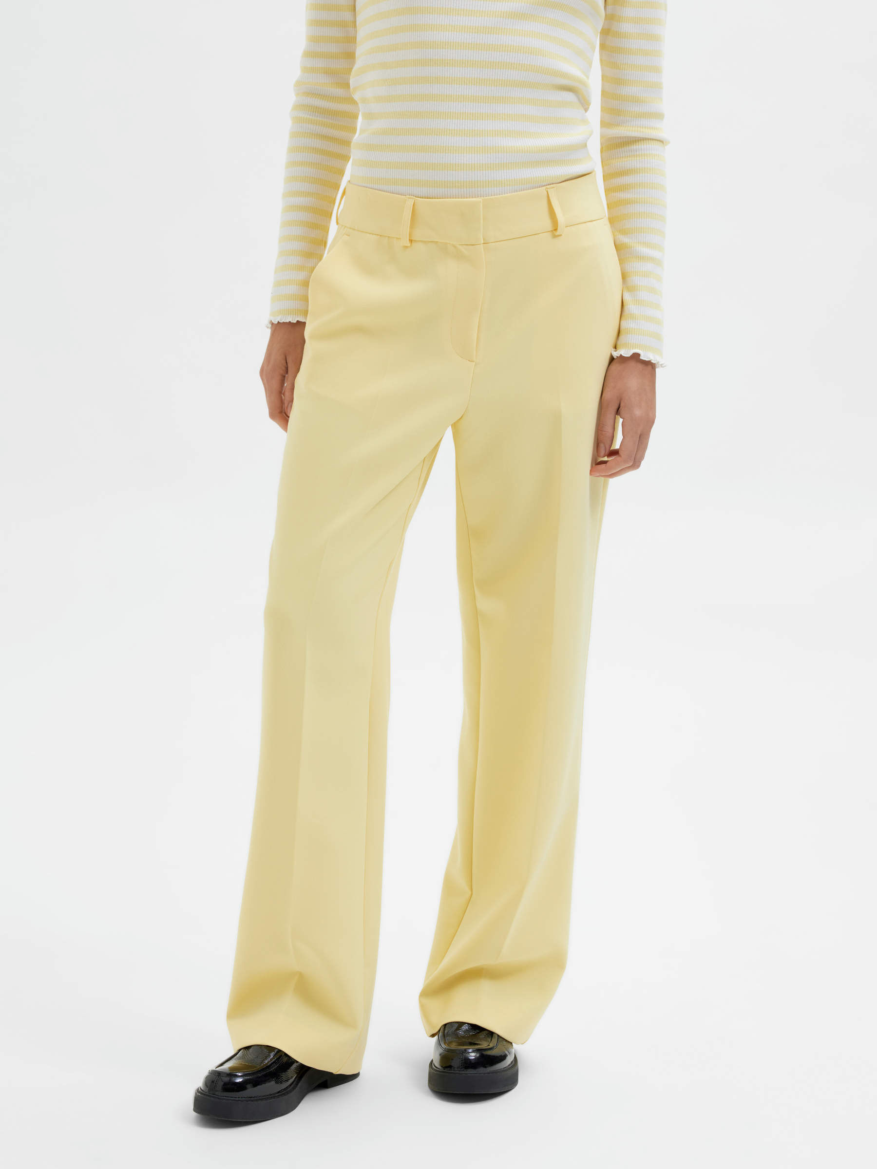 Formal wide-leg trousers | Selected