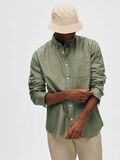 Selected BUTTON-DOWN SKJORTE, Deep Lichen Green, highres - 16088350_DeepLichenGreen_008.jpg