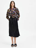 Selected SATIJN MIDDELLANGE ROK, Black, highres - 16086411_Black_008.jpg