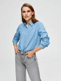 Selected EN TALLA PETITE - CAMISA, Light Blue, highres - 16073783_LightBlue_003.jpg