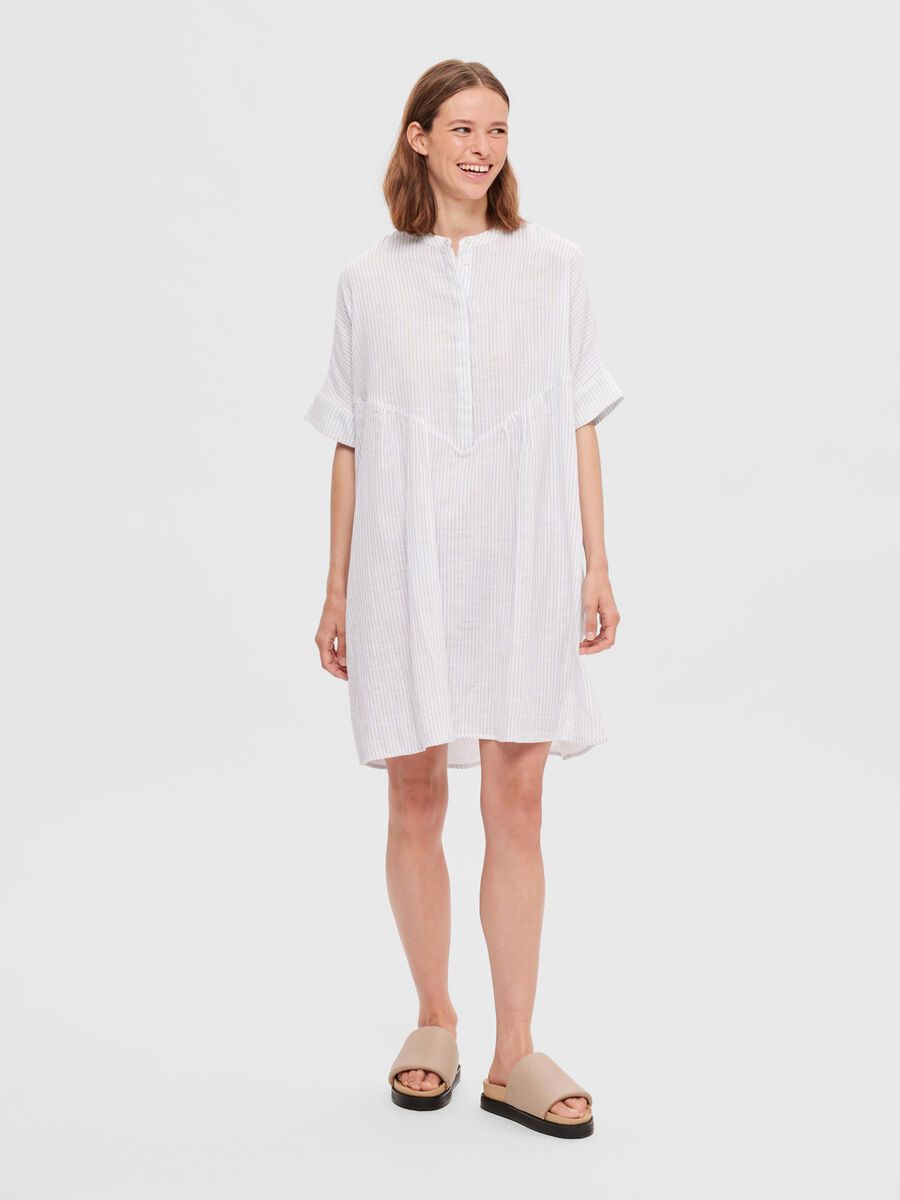 Selected MINI SHIRT DRESS, Bright White, highres - 16092078_BrightWhite_1072192_005.jpg