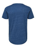 Selected ORGANIC COTTON - T-SHIRT, Navy Peony, highres - 16067078_NavyPeony_674245_002.jpg