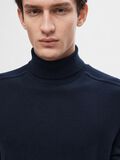 Selected LONG-SLEEVED ROLL NECK PULLOVER, Navy Blazer, highres - 16074684_NavyBlazer_779199_006.jpg