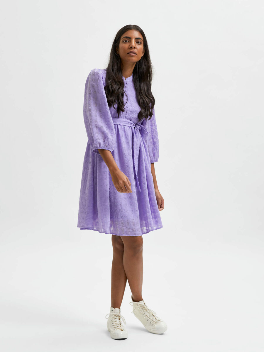 Selected TEXTURED MINI DRESS, Violet Tulip, highres - 16083343_VioletTulip_005.jpg