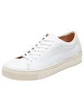 Selected LEATHER - TRAINERS, White, highres - 16058578_White_007.jpg