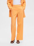 Selected HOGE TAILLE WIDE LEG BROEK, Papaya, highres - 16089460_Papaya_003.jpg