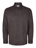 Selected FLANNEL SHIRT, Steel Gray, highres - 16091358_SteelGray_1058517_001.jpg