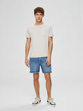 Selected RUNDRINGAD - T-SHIRT, Off. White Melange, highres - 16072503_OffWhiteMelange_005.jpg