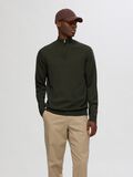 Selected 100% MERINO WOOL HALF-ZIP JUMPER, Forest Night, highres - 16094655_ForestNight_003.jpg