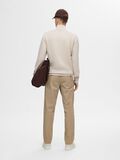 Selected VISCOSE BLEND HALF ZIP SWEATSHIRT, Pure Cashmere, highres - 16094477_PureCashmere_004.jpg