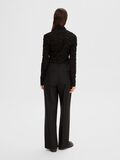 Selected TEXTURED HIGH-NECK TOP, Black, highres - 16091241_Black_004.jpg