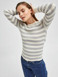 Selected GESTREIFTER STRICKPULLOVER, Sandshell, highres - 16084005_Sandshell_921543_008.jpg