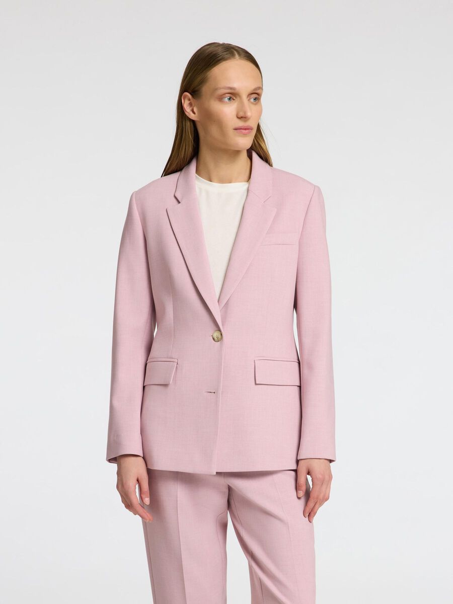 Selected CLASSIC FIT BLAZER, Bleached Mauve, highres - 16094203_BleachedMauve_1112452_003.jpg