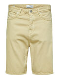 Selected WIDE FIT JEANSSHORTS, Sand, highres - 16084040_Sand_001.jpg