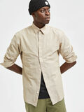 Selected LONG SLEEVED SHIRT, Kelp, highres - 16078867_Kelp_008.jpg