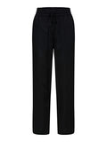 Selected LINEN-BLEND PETITE PANTALON, Black, highres - 16090539_Black_001.jpg