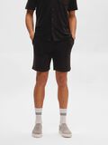 Selected TERRYCLOTH SHORTS, Black, highres - 16090745_Black_003.jpg