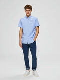 Selected SLHCOLLECT REGULAR FIT - SHORT SLEEVED SHIRT, Light Blue, highres - 16065885_LightBlue_005.jpg