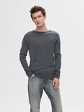 Selected LONG-SLEEVED PULLOVER, Anthracite, highres - 16079774_Anthracite_853600_003.jpg