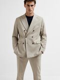 Selected SLIM FIT PINSTRIPED DOUBLE-BREASTED BLAZER, Sand, highres - 16092951_Sand_1090282_008.jpg