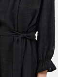 Selected TEXTURED MINI DRESS, Black, highres - 16086583_Black_006.jpg