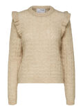 Selected RYSJER STRIKKET PULLOVER, Birch, highres - 16087703_Birch_986915_001.jpg