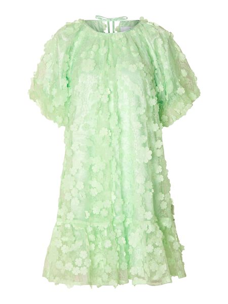 Selected TEXTURE FLORALE 3D ROBE, Pastel Green, highres - 16078506_PastelGreen_001.jpg