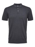 Selected WEICH PIMA-BAUMWOLLE POLO SHIRT, Antracit, highres - 16074685_Antracit_830708_001.jpg