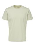 Selected REGULAR FIT ORGANIC COTTON T-SHIRT, Alfalfa, highres - 16078601_Alfalfa_001.jpg