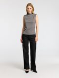 Selected GLITTER SLEEVELESS TOP, Grey, highres - 16094972_Grey_005.jpg