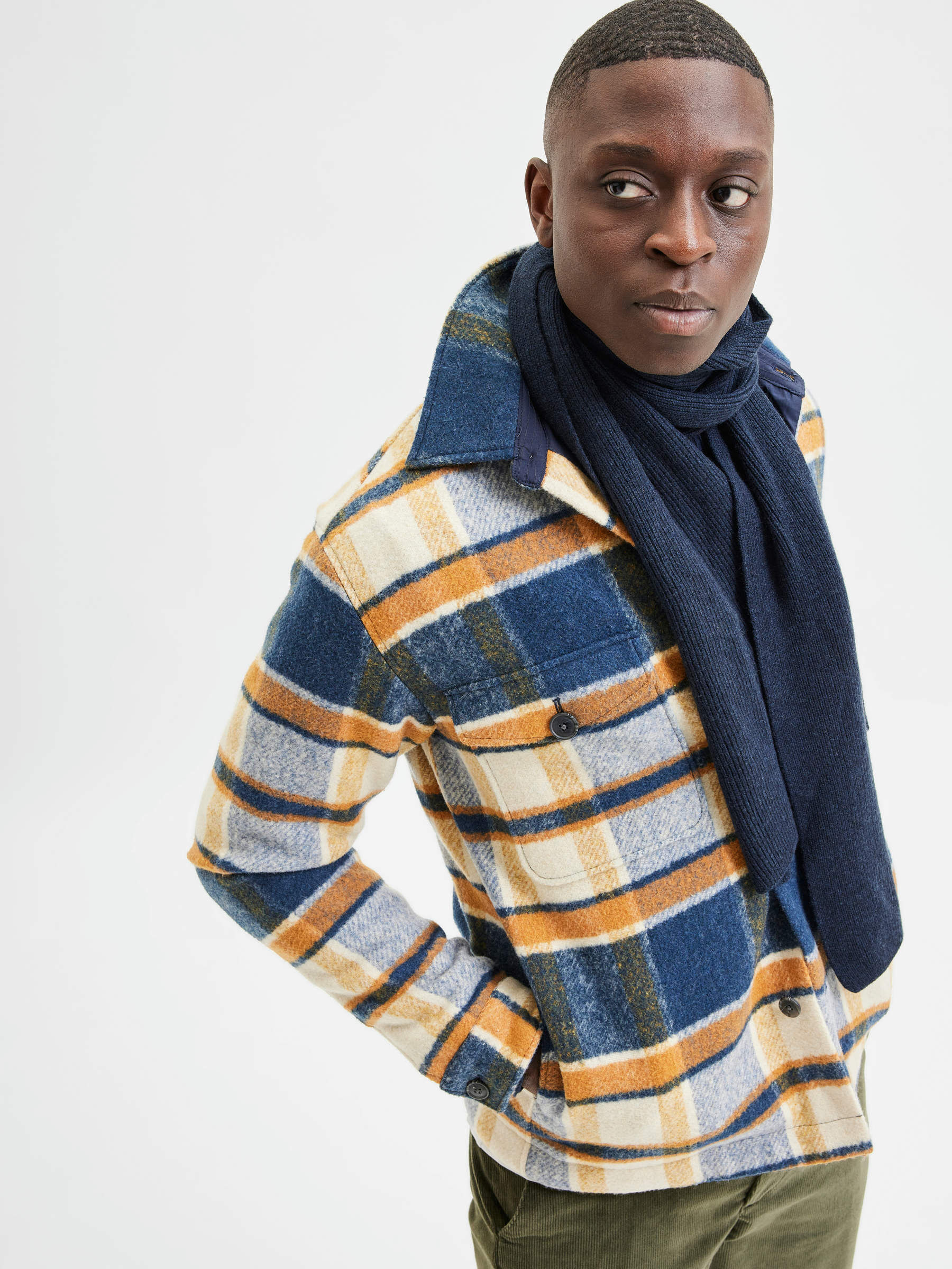 Brown LUMBERJACK JACKET | Selected®