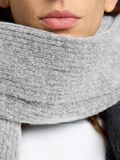 Selected RIBBED WOOL BLEND SCARF, Light Grey Melange, highres - 16091496_LightGreyMelange_006.jpg