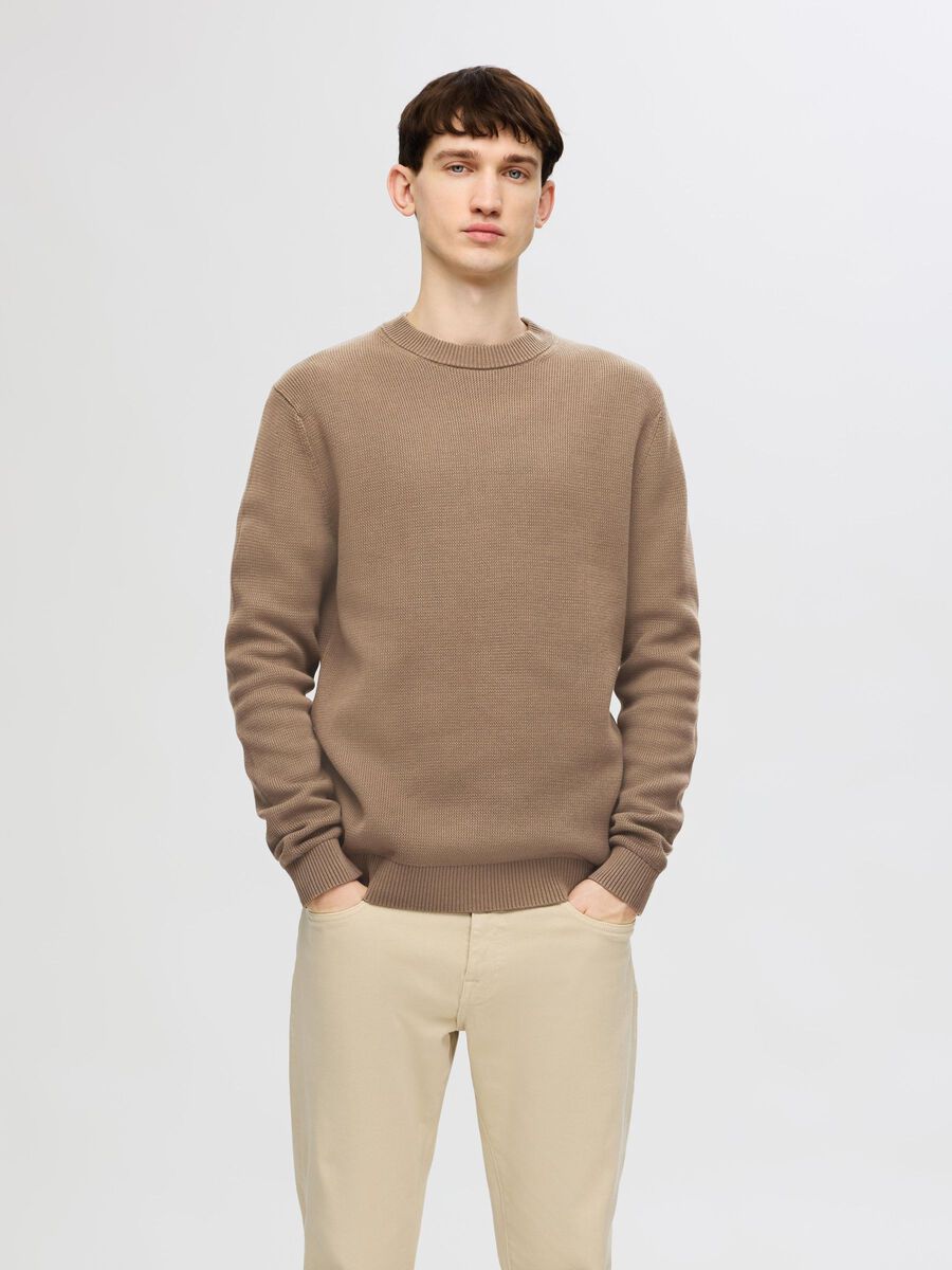 Selected CREWNECK JUMPER, Morel, highres - 16092599_Morel_003.jpg