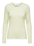 Selected STRIPED LONG-SLEEVED T-SHIRT, Double Cream, highres - 16077379_DoubleCream_820709_001.jpg