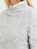 Selected PULLOVER A MAGLIA, Light Grey Melange, highres - 16087618_LightGreyMelange_006.jpg