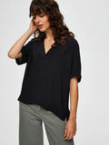 Selected TOP A MANICHE CORTE, Black, highres - 16070974_Black_008.jpg