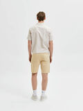 Selected WIDE FIT DENIM SHORT, Sand, highres - 16084040_Sand_004.jpg