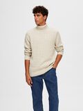 Selected TEJIDO DE PUNTO ENTRELAZADO JERSEY, Bone White, highres - 16077218_BoneWhite_815867_003.jpg