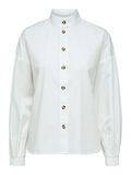 Selected HIGH COLLAR SHIRT, Bright White, highres - 16082889_BrightWhite_001.jpg